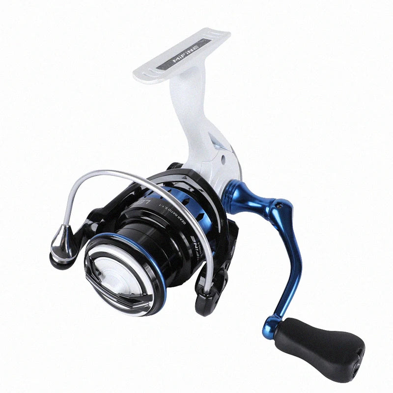 MIFINE LEGENCY Ultralight Spinning Reel 8KG Max Drag Size500 Ice Fishing Reel 5.1:1 Spare Spool Saltwater Freshwater mini reels