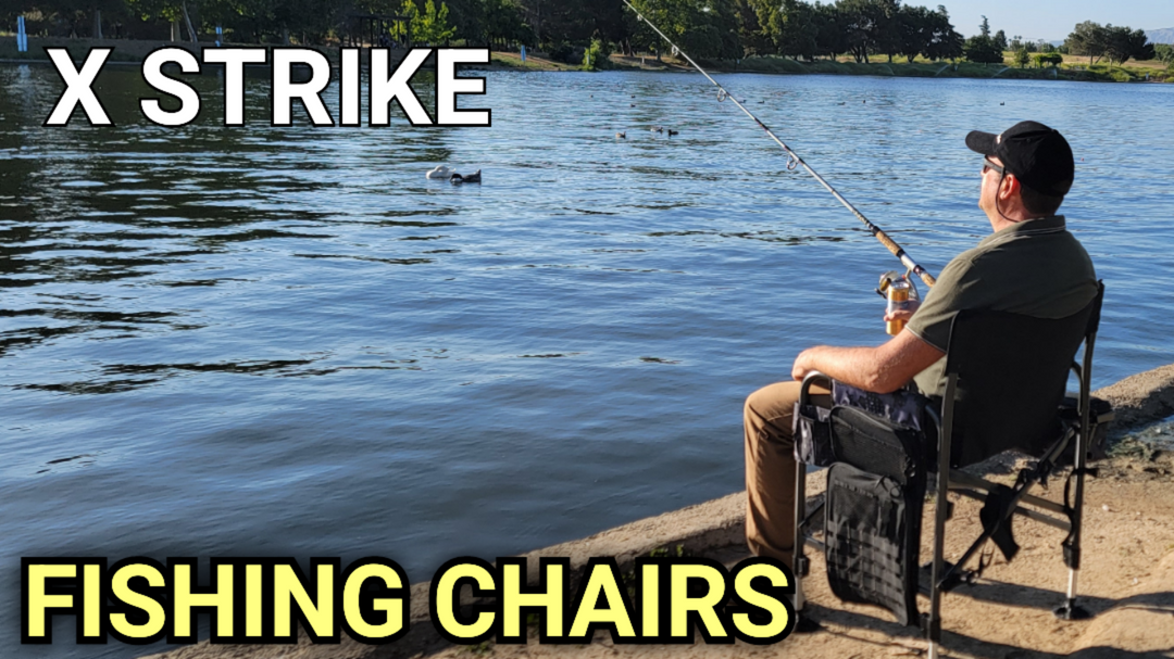 Fishing Chairs with Rod Holder,Folding Ice Fishing Chair for Adults