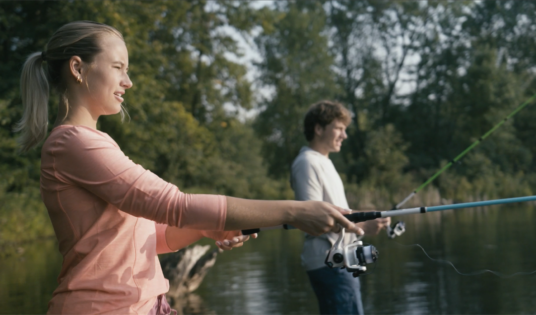 Z-CAST Casting or Spincast Rod - Durable and Flexible Fiberglass