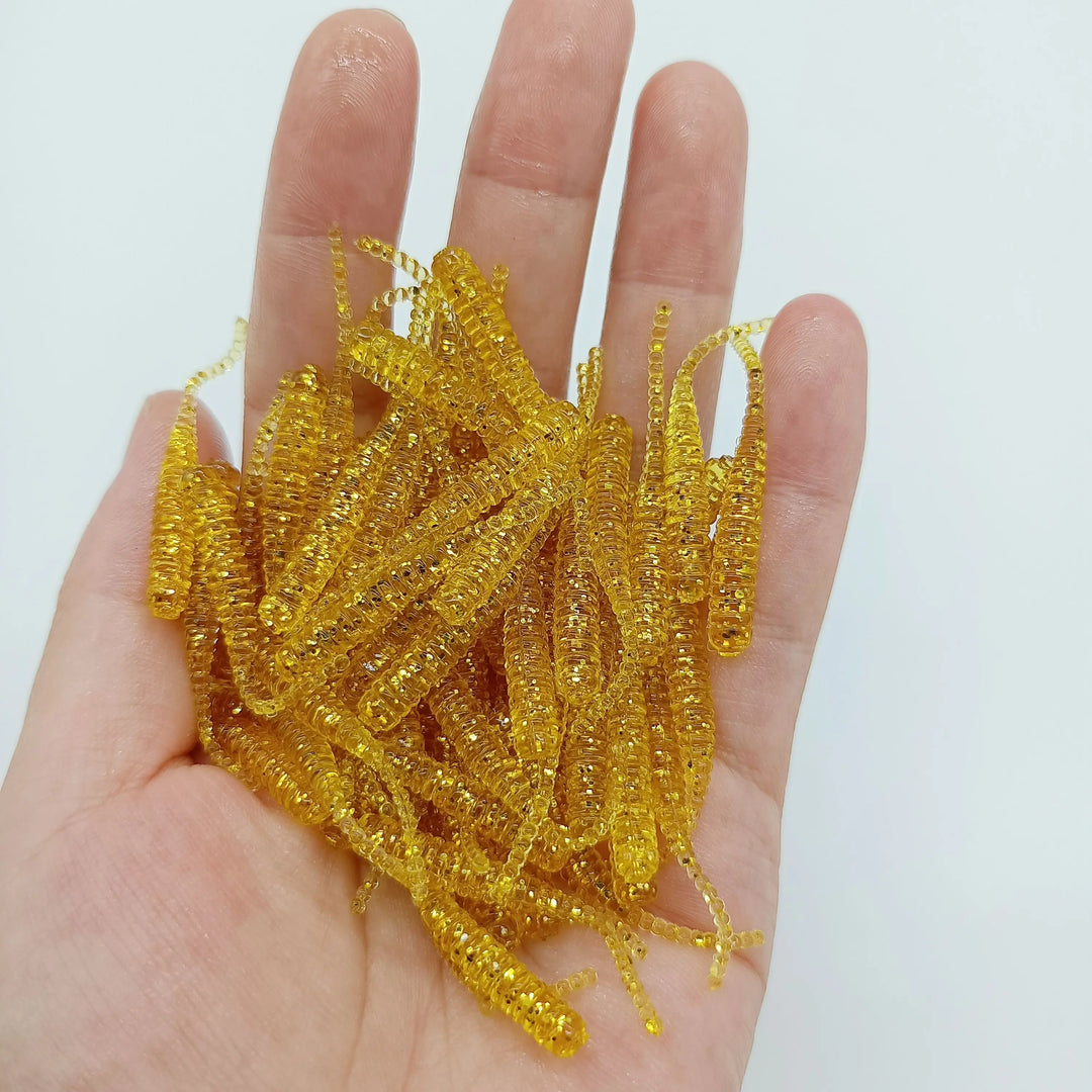 DUODUOYU 100PCS/LOT AJING Soft Lure Rockfish Fishing Lures 0.36g MINI Artificial Bait Swimbaits Jig Lure Wobber Worm Tackle