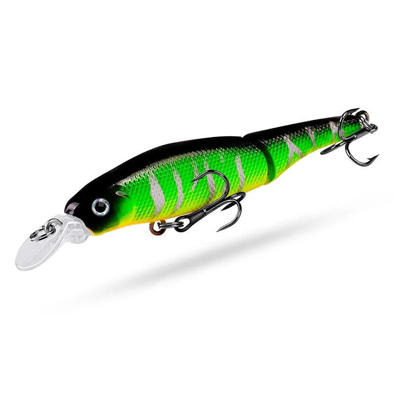 1PC Wobblers Fishing Lure Multi-section Hard Bait92mm 7.5g Artificial Bait Minnow Lure Crankbait Perch Carp Fishing Tackle Lure