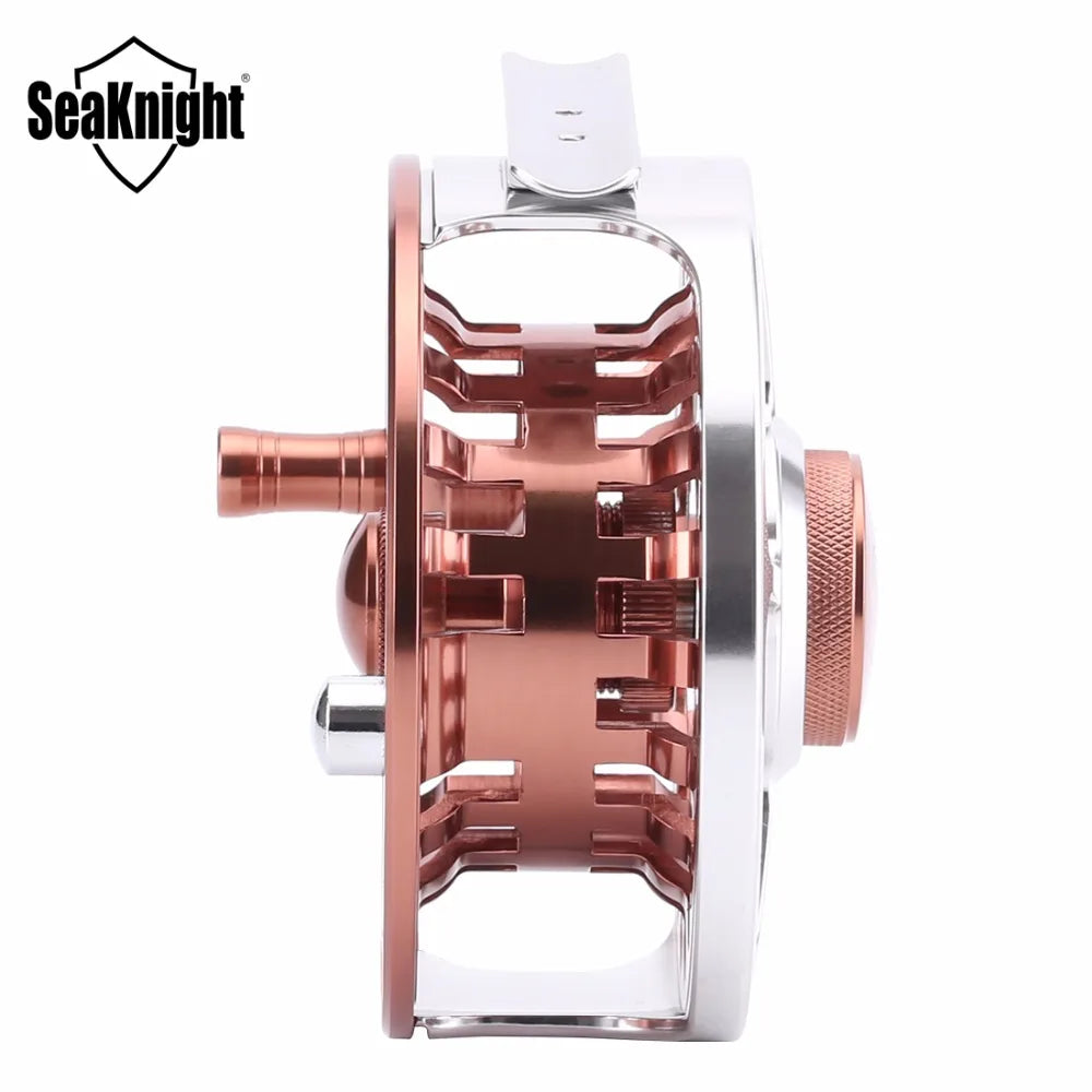 SeaKnight HONOR Fly Fishing Reel Machined Aluminum Full Metal Fishing Wheel Saltwater Freshwater Fishing 3/4 5/6 7/8 9/10