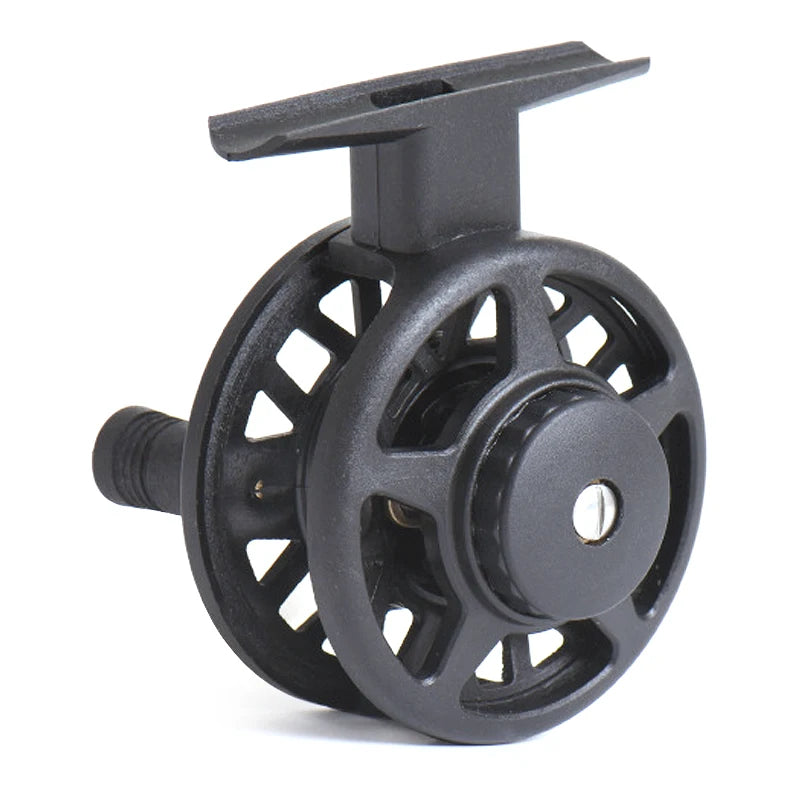 Ultralight High Quality Portable Fly Fishing Reel  Plastic Left / Right Hand Former Ice Fishing Wheels for Ocean / Lake Fishing