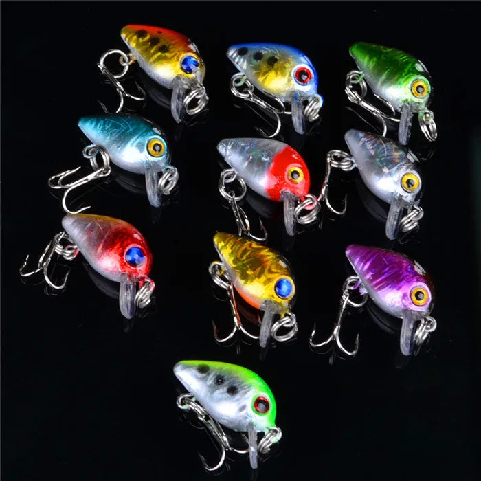 109pcs/Set Fishing Lures Minow/VIB/Crank  Bait Mix Hard Bait Mixed 12 Models High Quality Crankbait Wobblers Fishing Tackle