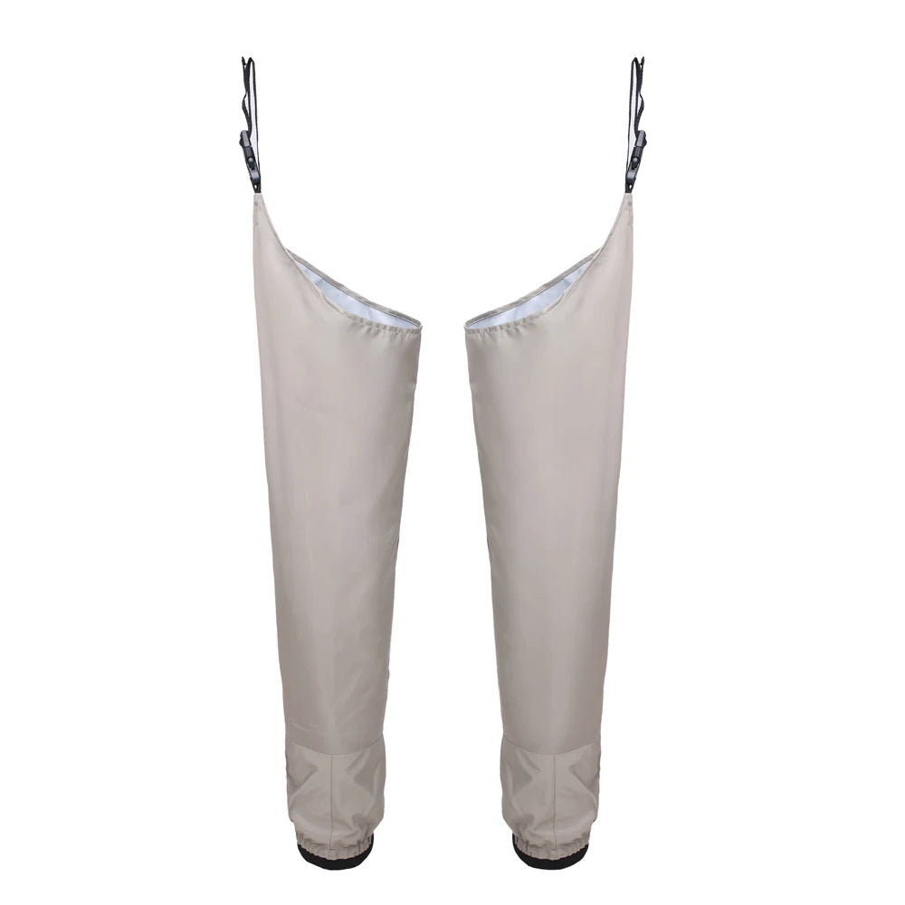 Fly Fishing Waders Hip Wader Breathable Thigh waders Waterproof trousers Leg pants with Stocking foot