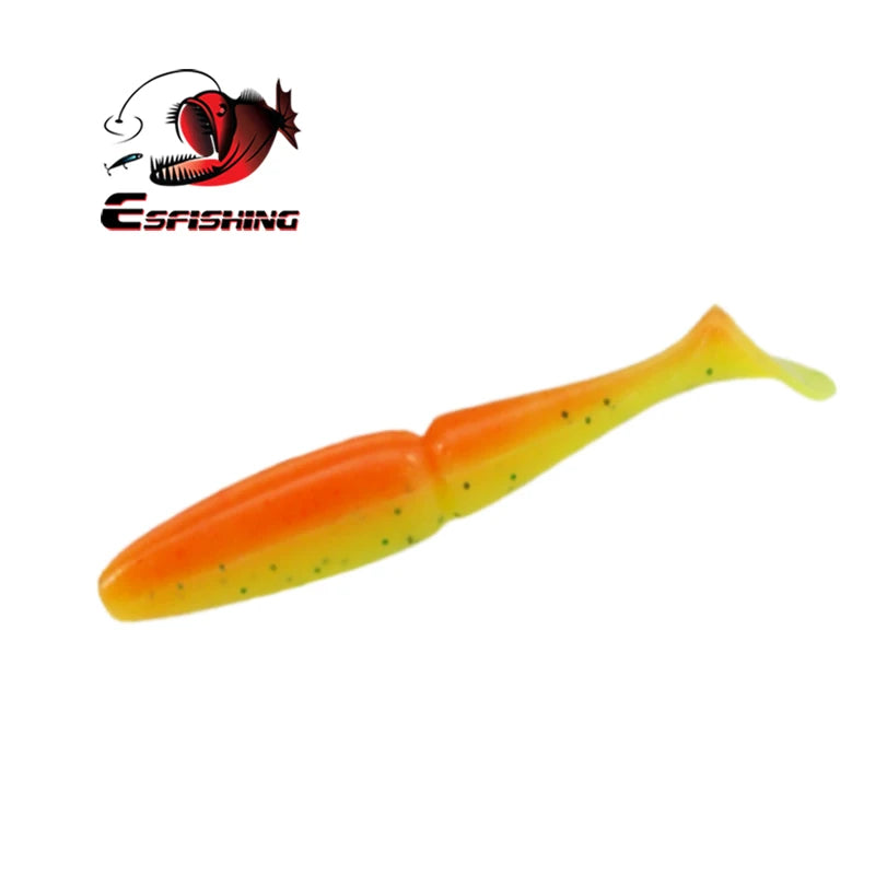 KESFISHING Easy Shiner 2"  Pesca Leurre Souple Artificial Silicone Simulation Soft Baits Injection Scent and Salts Fishing Lures