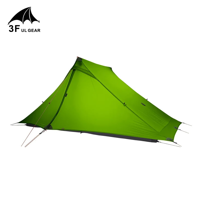 3F UL GEAR LanShan 2 pro 2 Person Outdoor Ultralight Camping Tent 3 Season Professional 20D Nylon Both Sides Silicon Tent