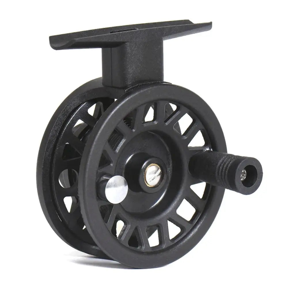 Ultralight High Quality Portable Fly Fishing Reel  Plastic Left / Right Hand Former Ice Fishing Wheels for Ocean / Lake Fishing