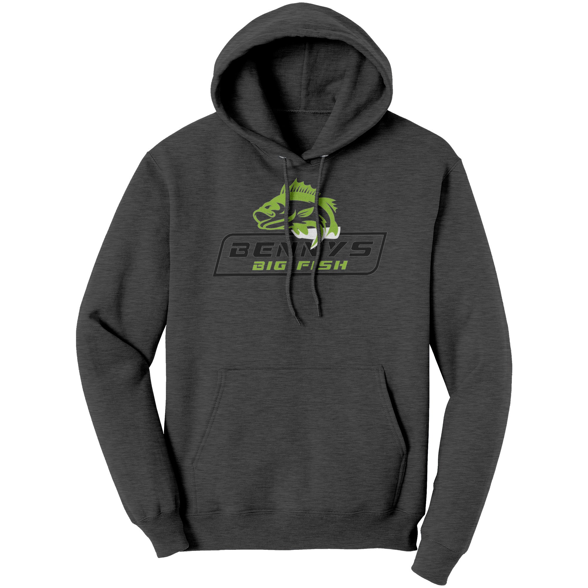 dark heater Hoodie Fishing 