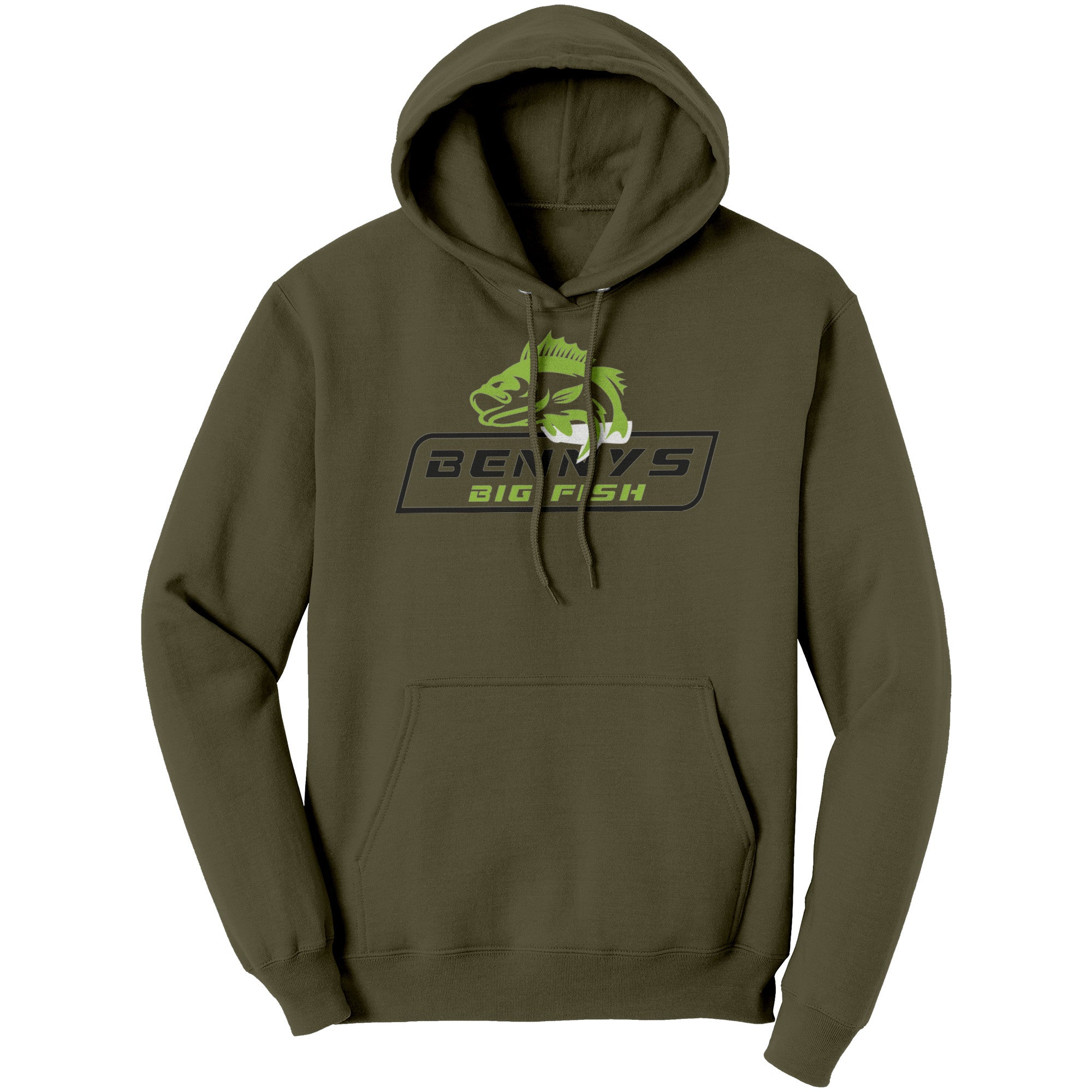 olive drab green hoodie