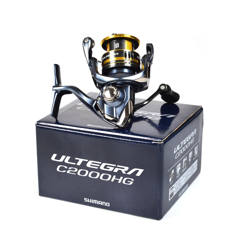 SHIMANO 2021 Original ULTEGRA Spinning Fishing Reel 5.1-6.4 3-11KG HAGANE Gear X-SHIP AR-C Spool CI4+ Saltwater Fishing Tackle