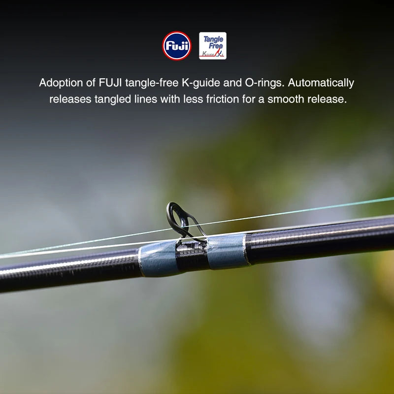 TSURINOYA LURE VALLEY Packable Series 5 Section Expedition Fishing Rod 1.98m 2.08m 2.21m 2.44m FUJI Guide Spinning Casting Rod