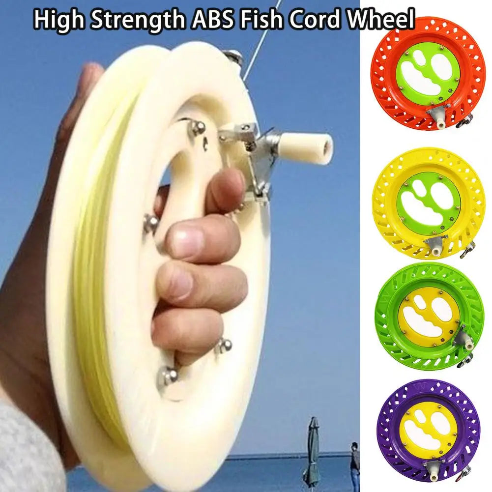 Fishing Line Winder Anti Reverse Bearing Smooth Line Out Wire Organizer Fishing Gear Sea Fishing ABS Reel Wheel Fishing Supplies