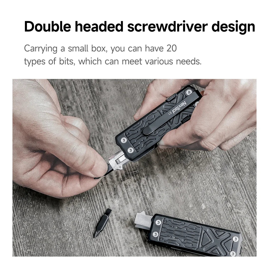 NexTool Captain 19 in 1 Multitool Plier Cable Wire Cutter Multifunctional Multi Tool Outdoor Folding Pliers EDC Knife Multi-tool