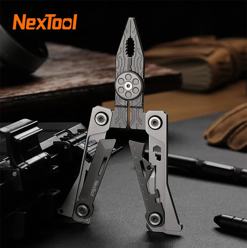 NexTool Folding EDC Tools Pliers Wire Cutter Multi-Functional Tool Screwdriver Hand Tool Outdoor Camping Folding Knife Pliers