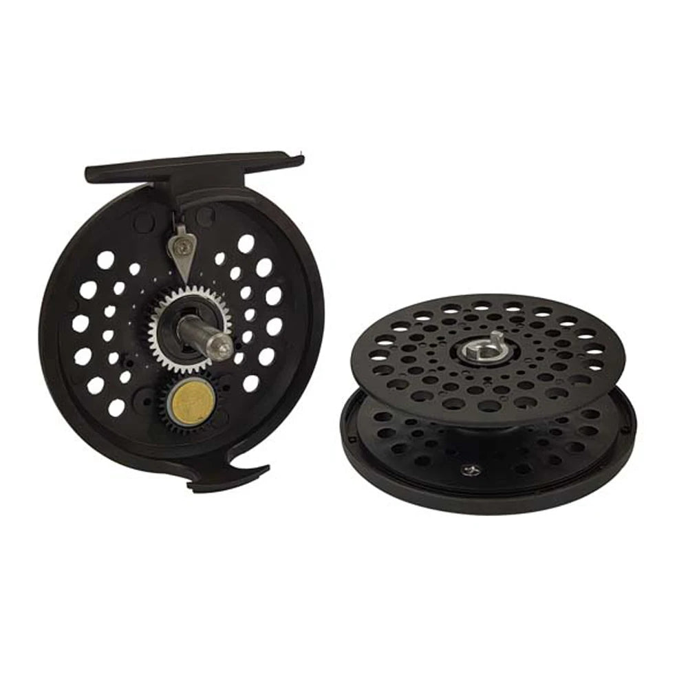 Aventik New Graphite Click Stop With Drag System Fly Fishing Reel Super Light Nymph Fishing Reel