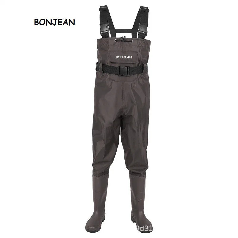 Fishing Waders Pants Overalls With Boots Gear Set Suit Kits Men Women Chest  Pants Adult Set Waterproof Overalls Trousers