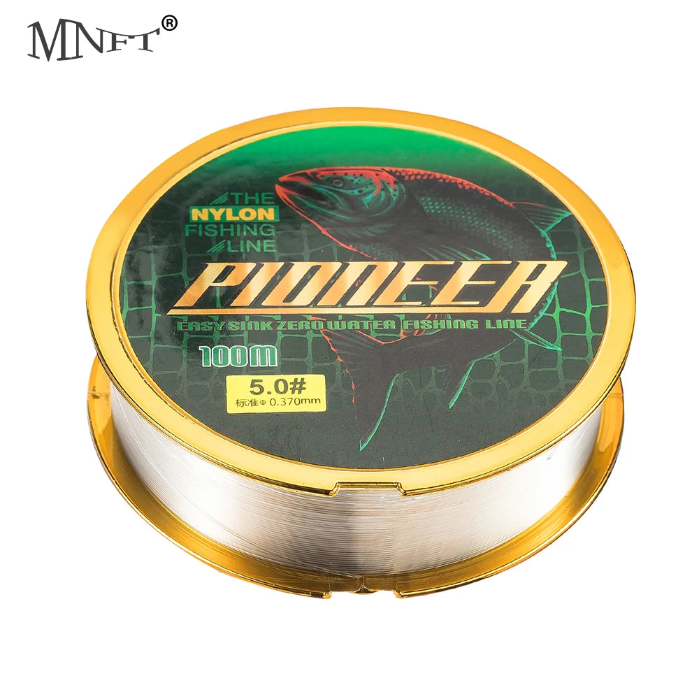 MNFT Brand 6-49LB 100M 0.15-0.5mm Nylon Fishing Line Hot Super Strong Monofilament Nylon Line Good for Boat Fishing