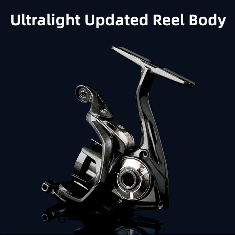 Mavllos DAII Bass Spinning Reel 15kg Brake Force Ratio 5.2:1 Metal Knob 2000 to 7000 Size Ultralight Saltwater Carp Fishing Reel