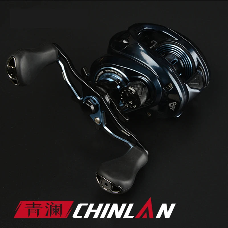 PURELURE-Baitcasting Fishing Reel, Casting Reel, Baitcasting, Darting Drag, Forged AL Alloy Spool, Lure Reel