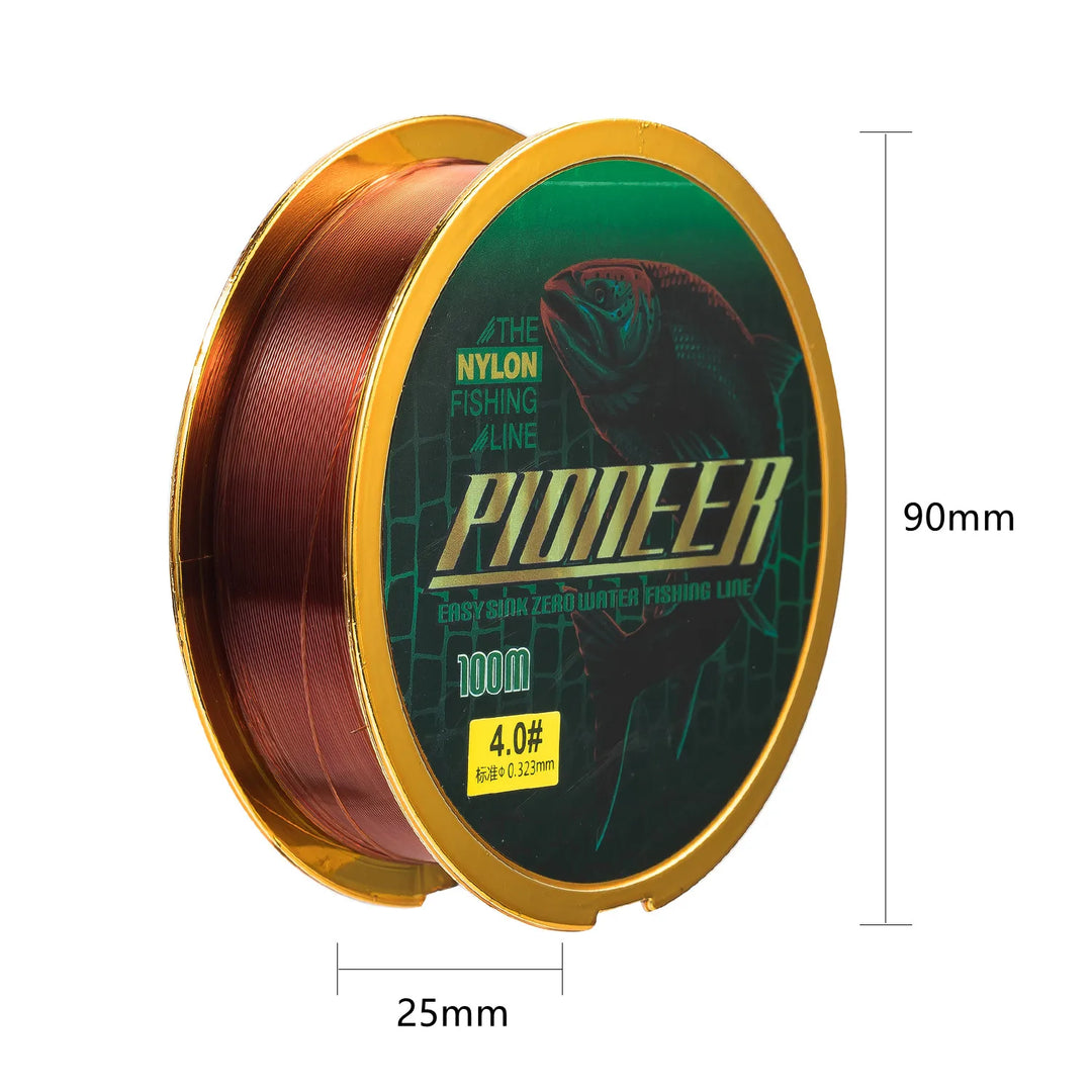 MNFT Brand 6-49LB 100M 0.15-0.5mm Nylon Fishing Line Hot Super Strong Monofilament Nylon Line Good for Boat Fishing