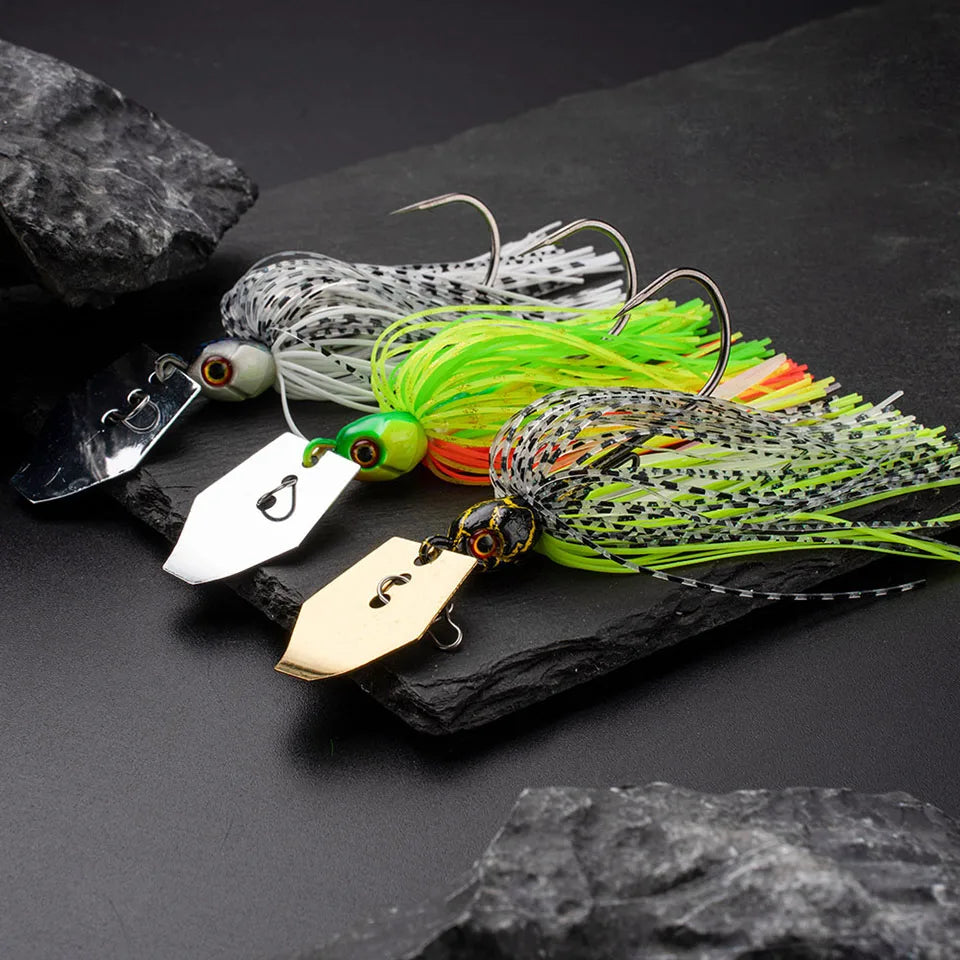 WALK FISH 7G/9G/12G/14G/21G fishing lure Chatter bait spinner bait Blade Jig Dancer Buzzbait wobbler chatterbait for bass pike