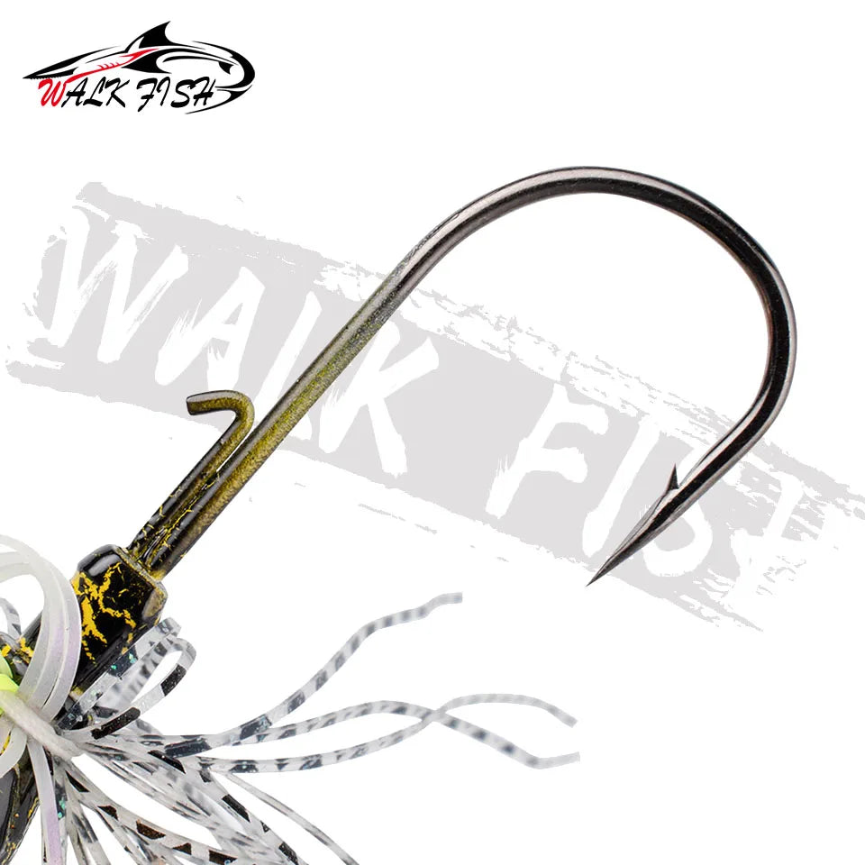 WALK FISH 7G/9G/12G/14G/21G fishing lure Chatter bait spinner bait Blade Jig Dancer Buzzbait wobbler chatterbait for bass pike