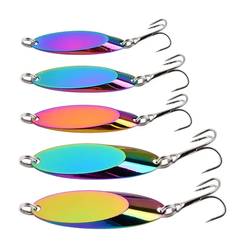 Catch More Fish with 15pcs Premium Jigging Baits Metal VIB The Vibration Lipless Crankbait - Spoon Fishing Lure