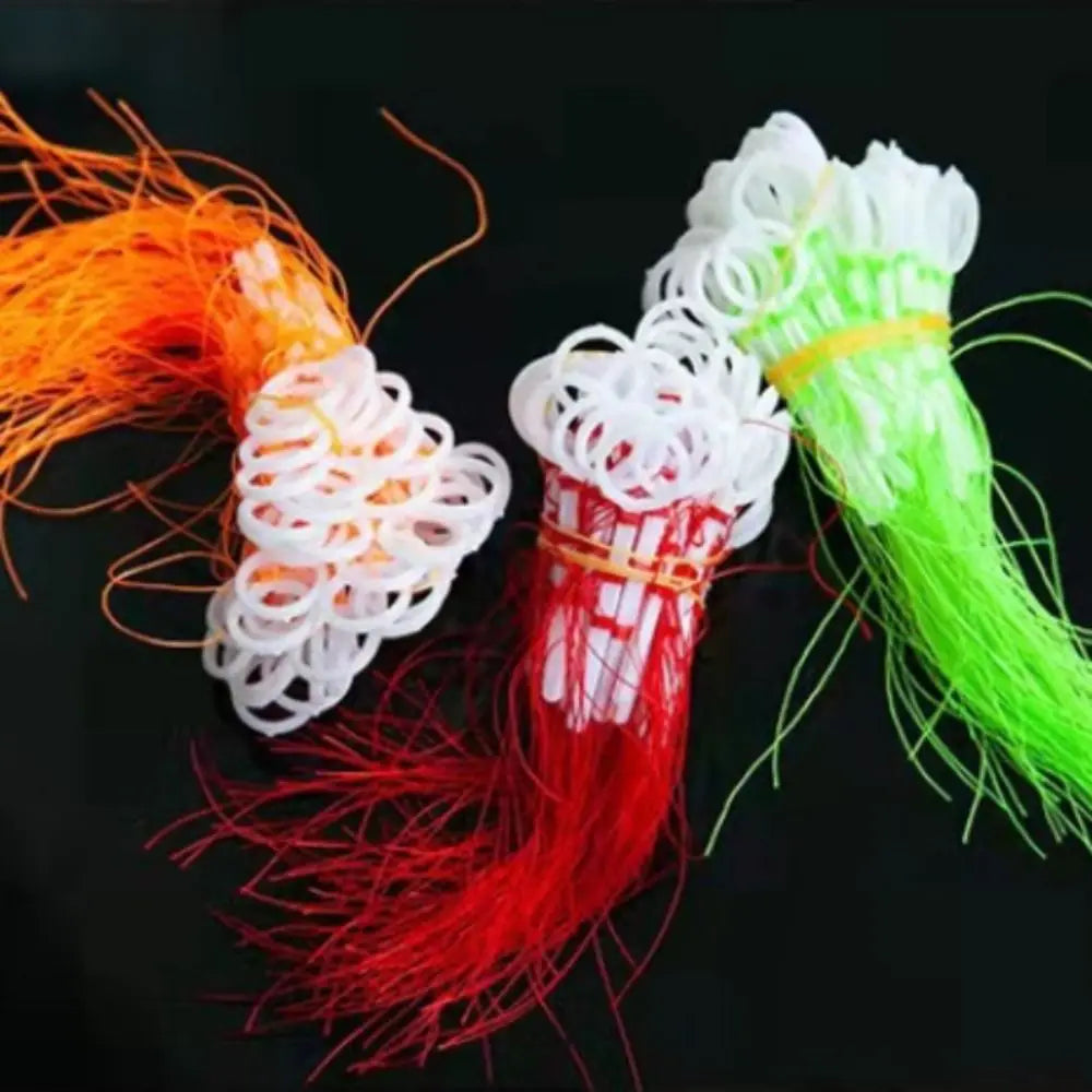 50 Pcs Cotton Thread Knot Sea Fishing Bobber Looper Stop Knots Float Accessories