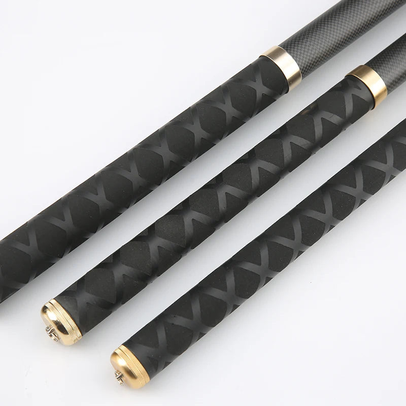 Super Light Hard Carbon Fiber Hand Fishing Pole Telescopic Fishing Rod 2.7M/3.6M/3.9M/4.5M/5.4M/6.3M/7.2M/8M/9M/10M Stream Rod