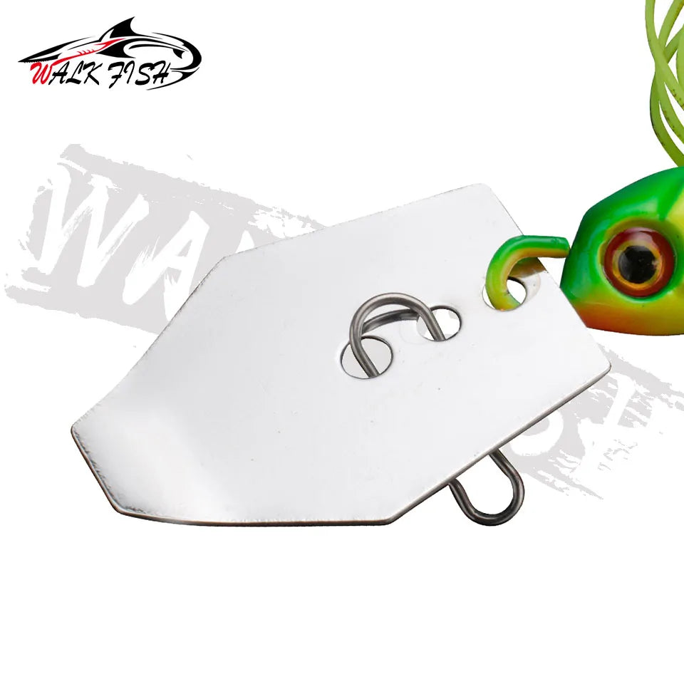 WALK FISH 7G/9G/12G/14G/21G fishing lure Chatter bait spinner bait Blade Jig Dancer Buzzbait wobbler chatterbait for bass pike