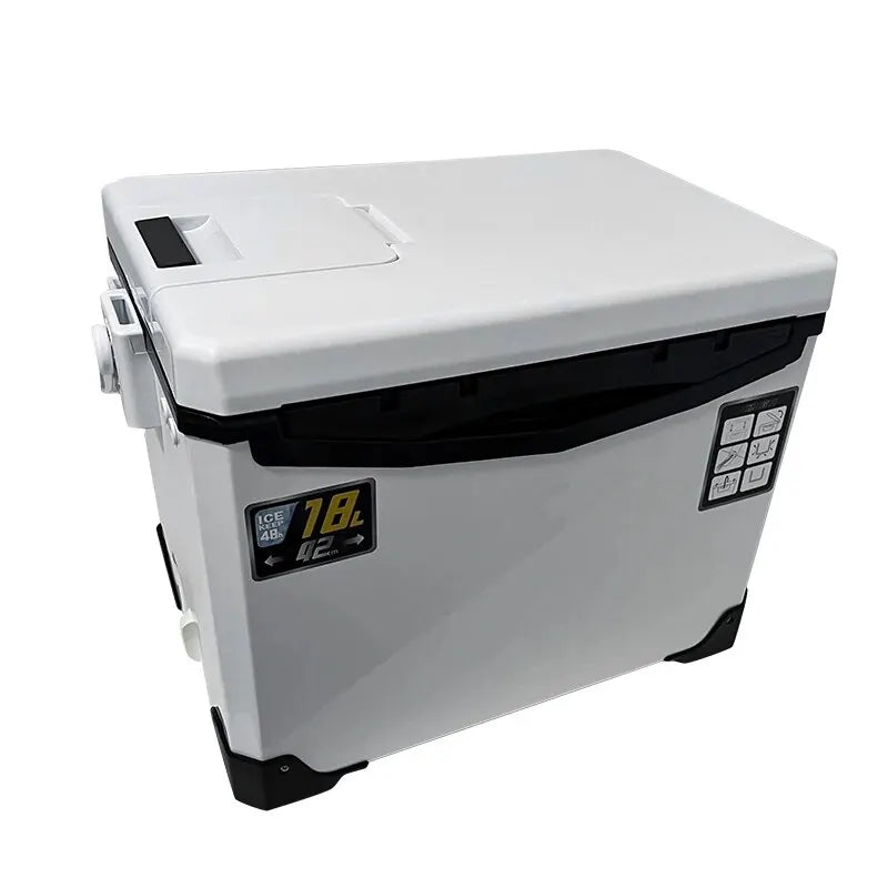 10L 18L 22L 32L 48L Fishing Cooler Box Tackle Box Outdoor Tank Case Gear Tools Fish Storage Sea Fishing With Portable Air Holes