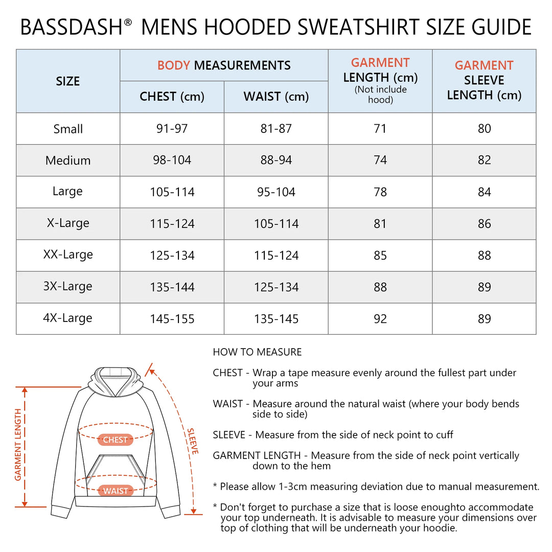 Bassdash Men’s Fishing Fleece Hoodie with Neck Gaiter Water Resistant Performance Hunting Sweatshirt FS18M