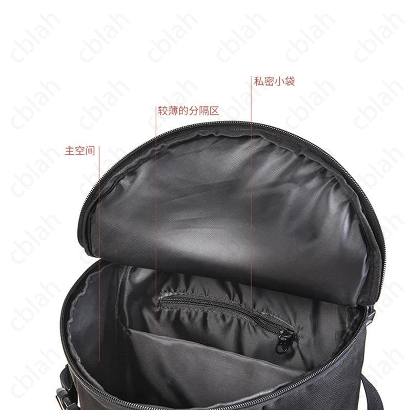 Dual shoulder fishing gear backpack, multifunctional fishing gear storage bag, fishing rod crossbody bag, fishing lure bag