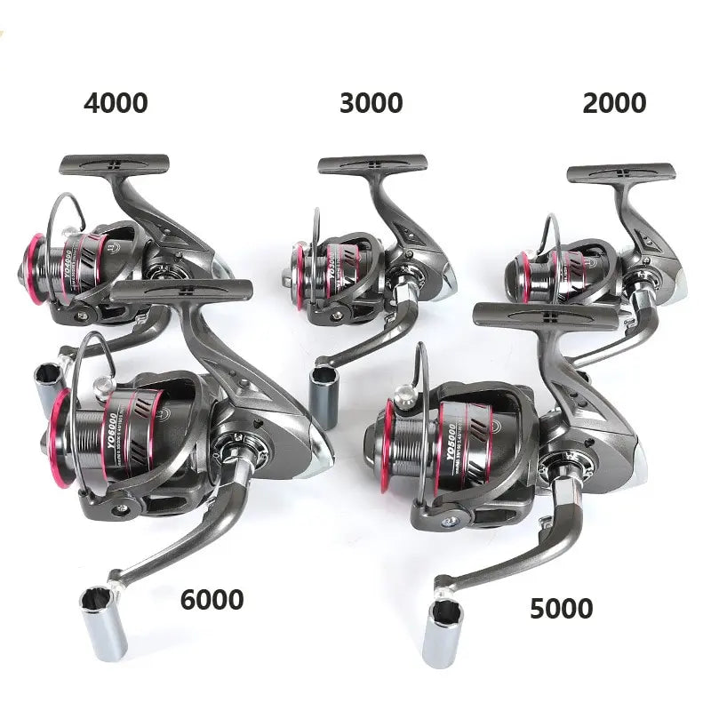 Topline Spinning Fishing Reel 1000 2000 Sea Hot Wheel Freshwater Pesca Front Brake System Quality  Spool Fishing Coil