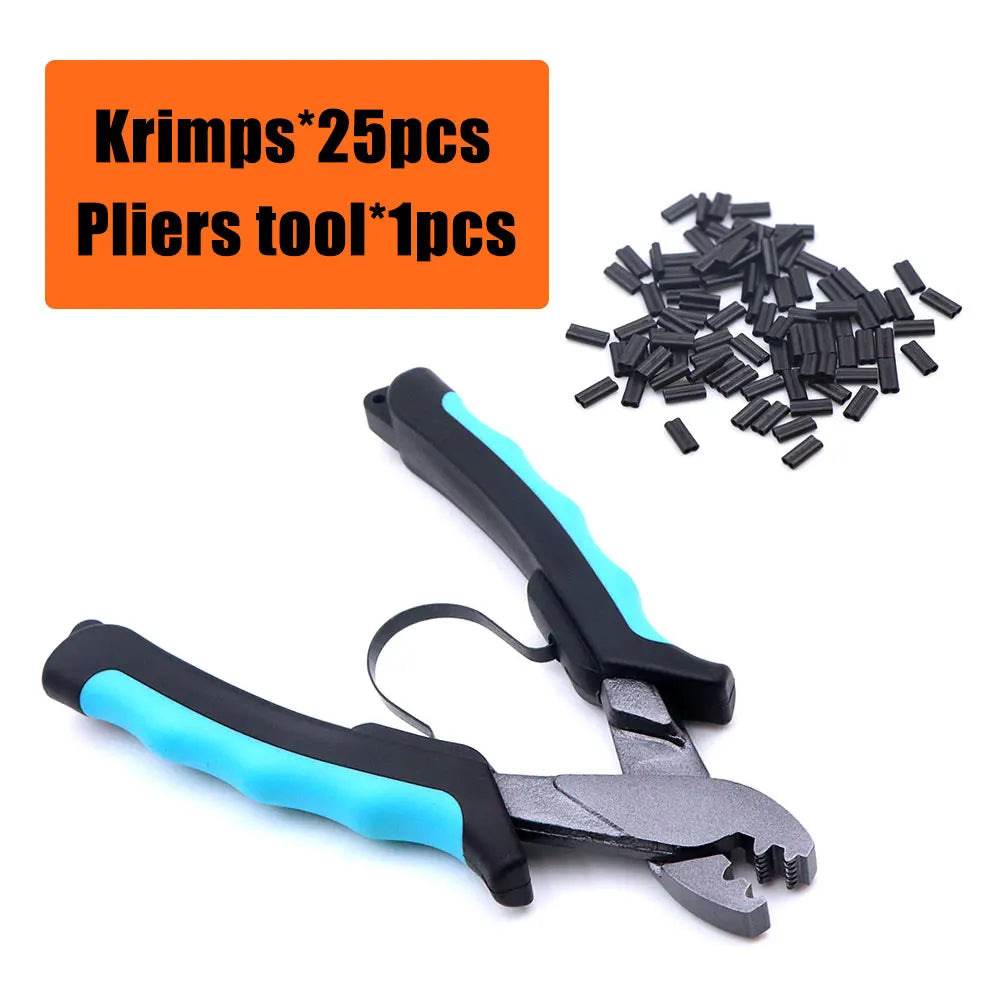 Carp Fishing Crimping Pliers Tool And Krimps Fishing Equipment Set Carp Chod Rig Knotting Connector Swivels For Fishing Tackle