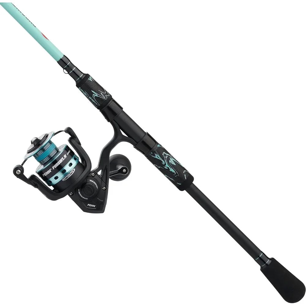 Fishing Pursuit III & Pursuit IV Spinning Reel and Fishing Rod Combo