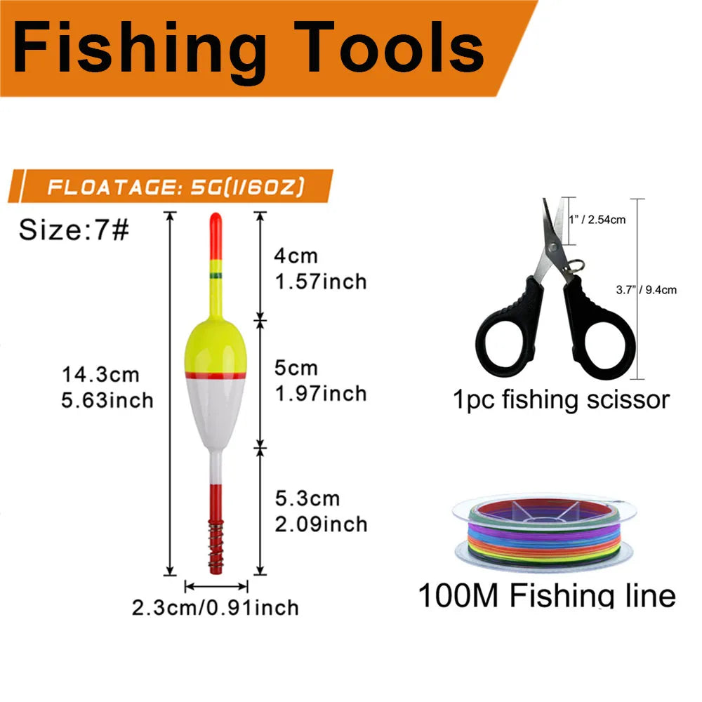 ice fishing rod combo Gear With Fishing bags PE line Ice Jig bait Folat bobbers ice fishing accessories for Bass Trout Fishing