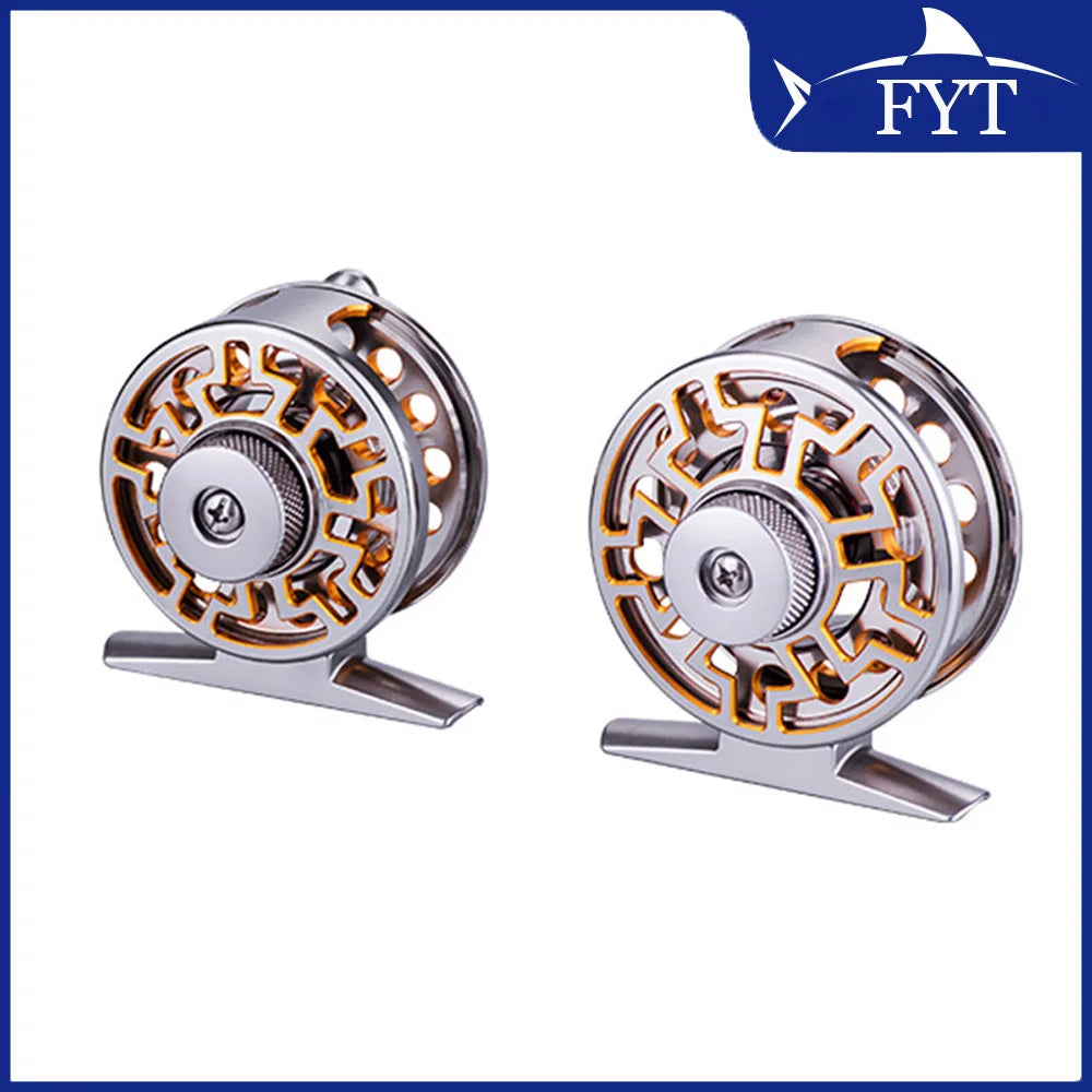 Fishing Reels Ball Bearings Mini Fishing Reel Portable Carp Winter LK40 Ice Fishing Reel Spool For Fishing Tackle Accessories