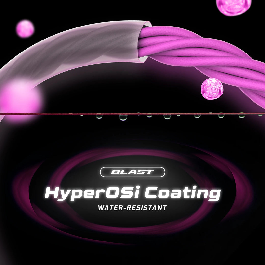 HANDING Blast X4  Braided PE Line Fishing Line Ultra Density Braided Fishing Wire HyperOSi® Coating Resistant Line