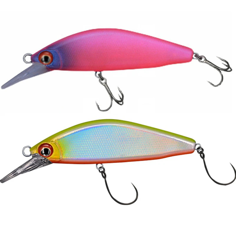 New GUIDEPOST Xige 45S/50S Micromatter Sinking Minnow Fishing Lure 4.5g/5g Full Water Layer Artificial Wobblers Bass Hard Bait