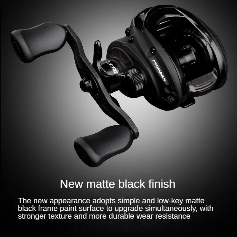 2024 Model-PMAX5 SX Right Left Hand Baitcasting Fishing Reel 7.1:1 Lure Reel 184g Max Drag 8kg Saltwater Fishing Tackle