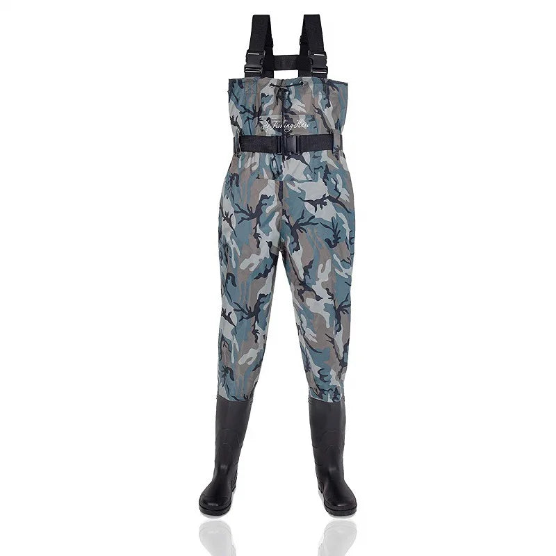 Fishing Waders Pants Overalls With Boots Gear Set Suit Kits Men Women Chest  Pants Adult Set Waterproof Overalls Trousers